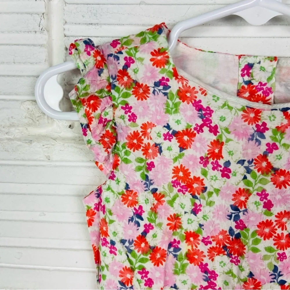 Gymboree colorful cotton Floral romper size 2T
